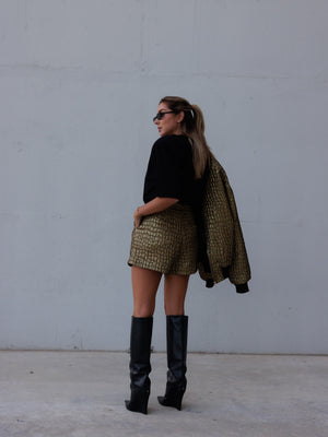 Gold Esther Shorts