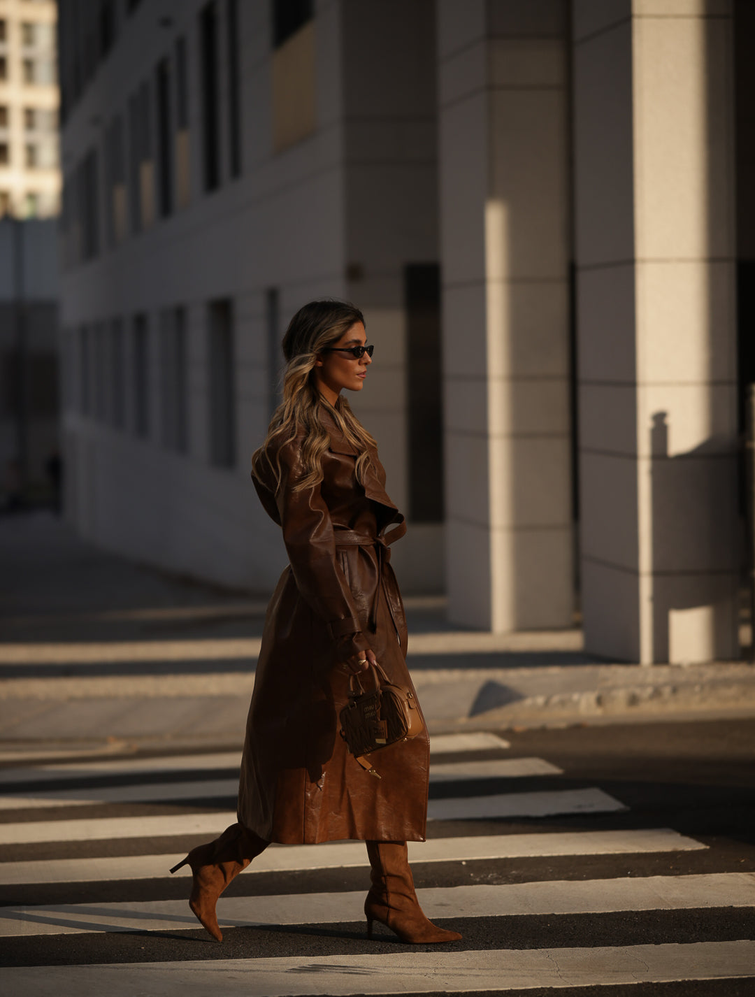 Cameron Camel Trench Coat