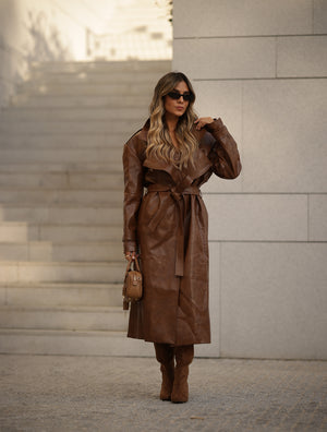 Cameron Camel Trench Coat