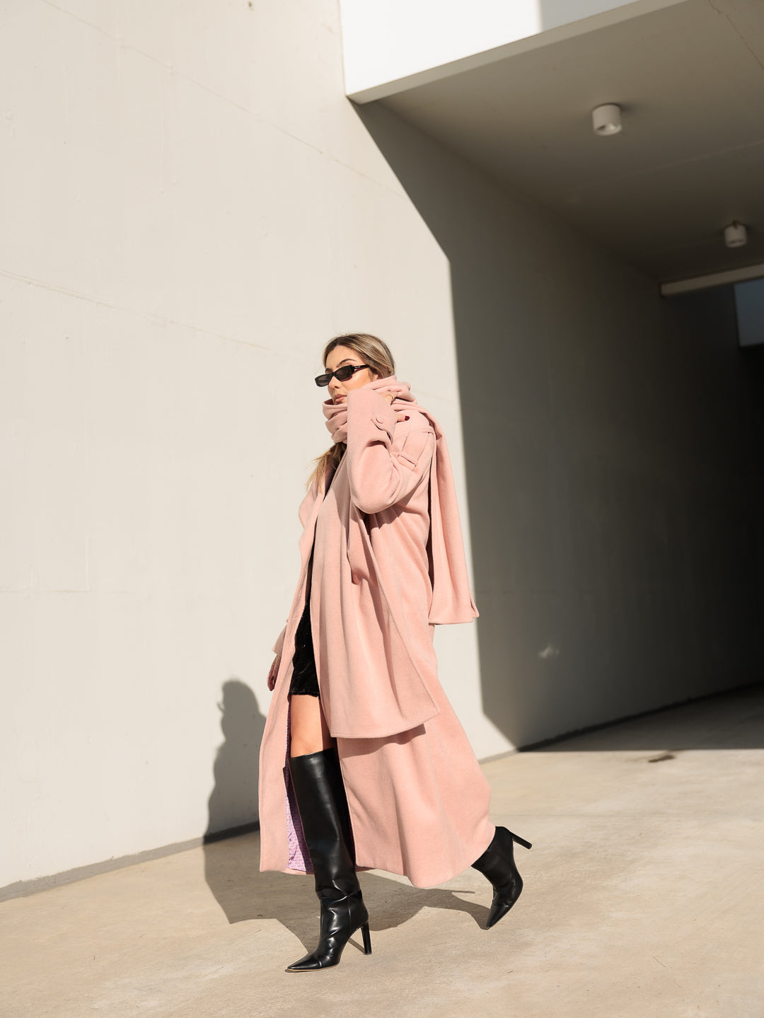 Teddy Pink Coat