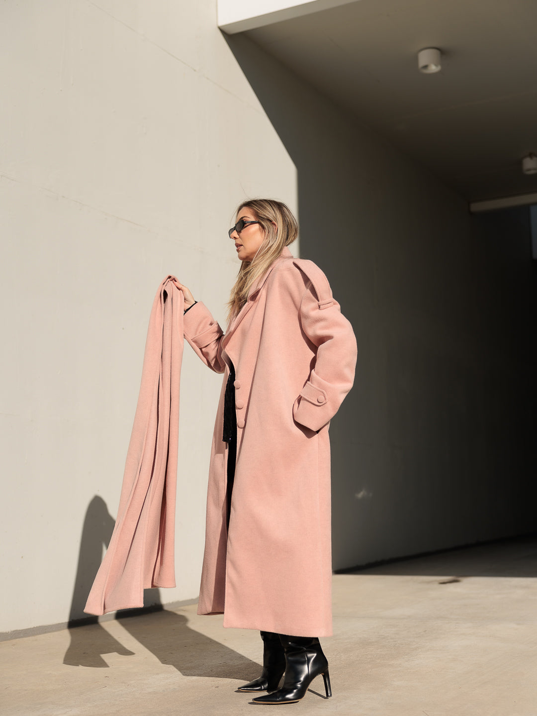 Teddy Pink Coat