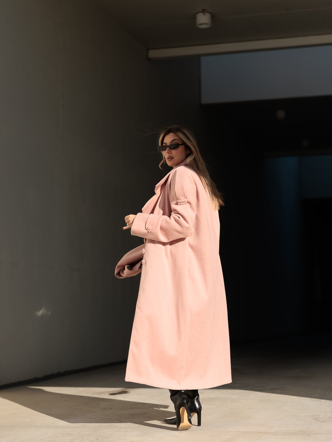 Teddy Pink Coat