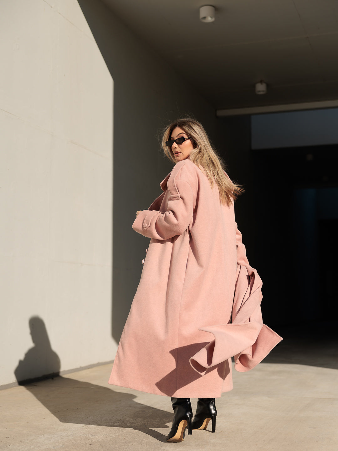 Teddy Pink Coat