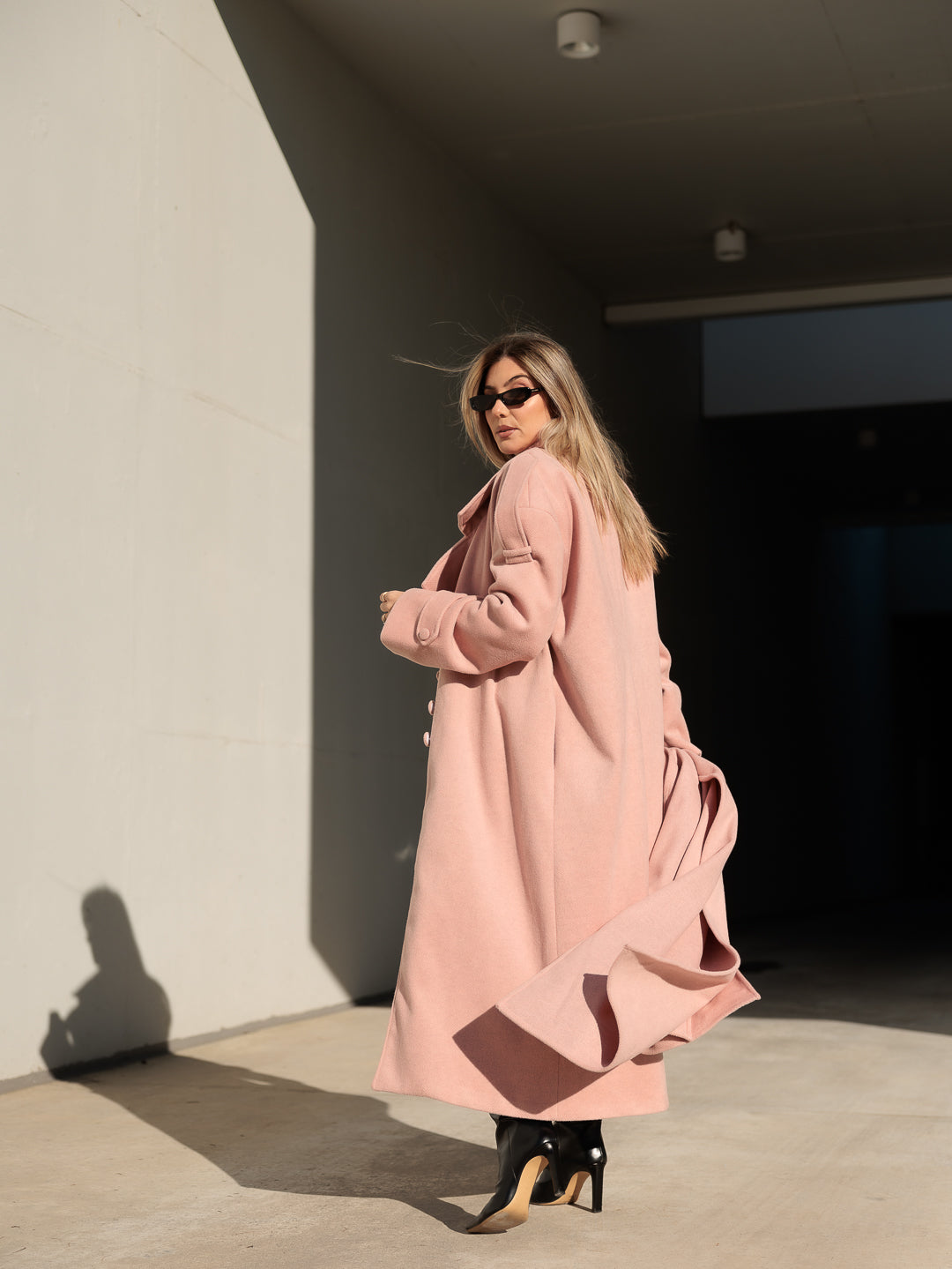 Teddy Pink Coat